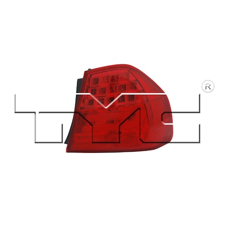 Tyc Tyc Tail Light Assembly, 11-11677-90 11-11677-90